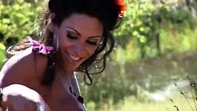 Behind the Scenes with Andreia Vargas on September 28, 2007, Exploring Her European Roots