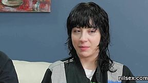 Naughty cutie is brought in butthole asylum for painful therapy