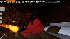 Check out more animations featuring a rich demon girl in Roblox