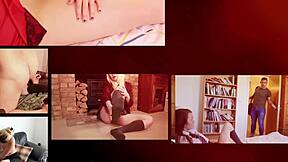 18 Year Old Student Delivers Mind-Blowing Head in Wild Blowbang Scene.