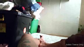 Will This Young Chubby Filipina Satisfy Asian Boy After A Wet Blowjob?