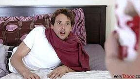 Blonde Hair Blue Eyes Vanessa Cage Grinds as Hot Milf With Big Tits