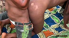 Is Holiday Sex With Curvy Amateur In The Bush Wild?