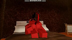 Check out more animations featuring a rich demon girl in Roblox