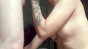 Can this hardcore uncut deep throat trained slut swallow it whole without wasting a drop?