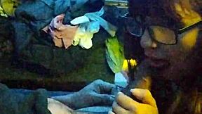 Sometimes she likes swallowing whole cock with balls 😏