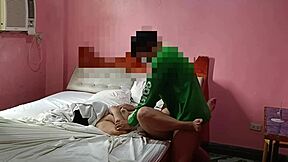 Hot Asian chubby pregnant mom pounded in bedroom!