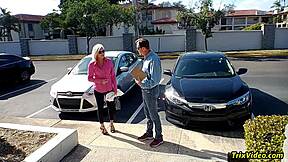 paris rides, masturbates, and squirts with shaved pussy