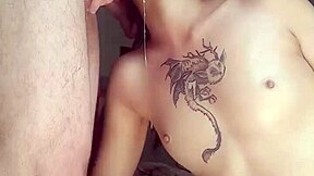 Can this hardcore uncut deep throat trained slut swallow it whole without wasting a drop?