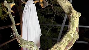 Big Cock Fucks Colombian Blonde Outdoors