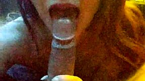 Sometimes she likes swallowing whole cock with balls 😏