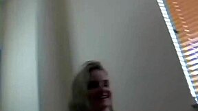 Liz, the Cute Blonde Amateur, Takes Selfies in Her Solo Session