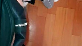 Three hot teachers in mini skirts masturbate after work, reaching orgasm in group!