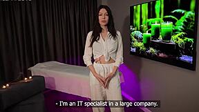 Unbelievable! Cunning Client Tricks Masseuse and Cums Inside Her Tight Pussy