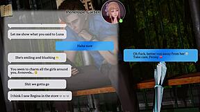 Visual novel walkthrough of Eternum 188 on PC