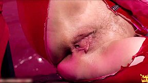 i love this teen in costumes getting missionary pussy and assfucking with big tits close up