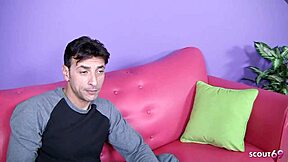 nympho step-mom teaches petite step-daughter in wild ffm 3some casting