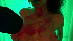 ASMR Sensual Mouth Sounds: Wet Painting with Orgasm