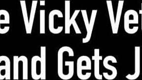 Stacked Blonde Titty Fucks Cock