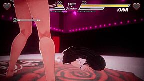 Lesbian battle 7 with sex anal fingering assfucking masturbation