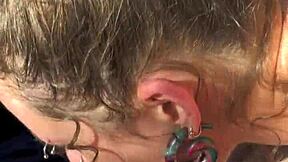 busty petite 18+ hooker gets fucked doggystyle in public, begs for facial cumshot