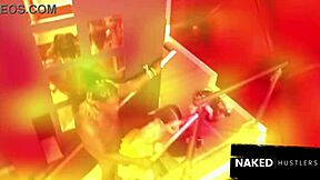 Putting big black dick deep in petite white girl's pussy.