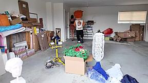 i turned lola pearls garage sale into a hardcore cum on tits riding session