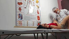 Gynecologist Fingers Ass Then Fucks Patient