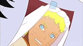 sarada uchiha hentai teen gets wild in anal action