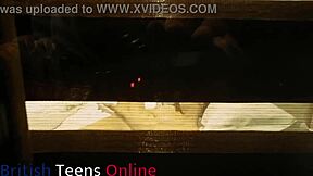 You watch your neighbour's solo routine