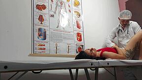 Gynecologist Fingers Ass Then Fucks Patient