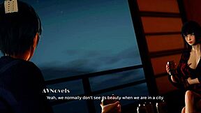 Desiring curvy Indian girl's big tits passionately