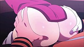 sarada uchiha hentai teen gets wild in anal action