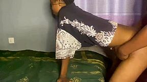 ebony babe craves doggy fucking, but can she handle it?