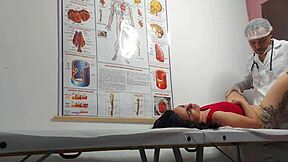 Gynecologist Fingers Ass Then Fucks Patient