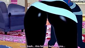 Gwen Tennyson vuxen i Ben 10 hentai sex full POV fantasi