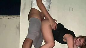 Getting slutted out on top of a building outdoors, 'do you like deepthroat?'