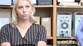 Chanel Grey gets caught shoplifting in the store