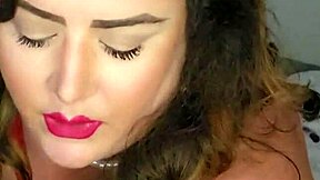 Scarlett Knight's Solo Masturbation with Huge Dildo Leads to Intense Squirting in 3D