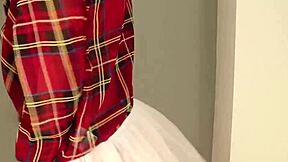 Quietly Masturbating My Hairy Pussy To Orgasm While Parents Are Home.