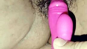 Mature Woman Masturbates With Dildo In Homemade Doggy Style Position