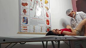 Gynecologist Fingers Ass Then Fucks Patient