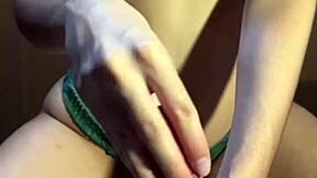 Intense Handjob Turns Wild with Teen Girlfriend in Dorm