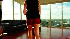 Nerdy Obsession with Melanie's Big Black Dick Desires and Curvy Body in Interracial Action