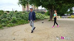 Redhead Milf Veronica Amazed by Don Jorge's Massive Cock Size