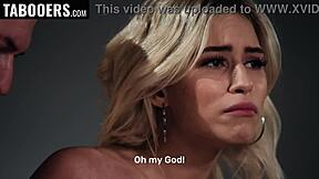 Teen student plays with pussy while fucked by Mr. Clark