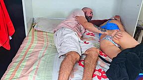 hey, padrasto sneaks in for a surprising night visit