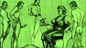 vintage erotic drawings of antique fantasies