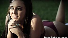 Teen and MILF Get Fucked in Forbidden Threesome!