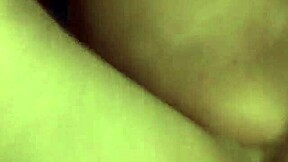 Poolside Scene: Black Angelika Wet from Anal or Just Teasing in Lingerie?